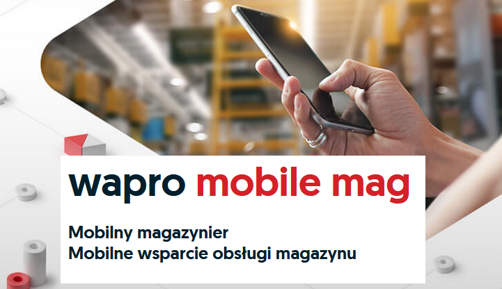 wapro mobile mag 365 BIZNES – Mobilny magazynier, mobilne wsparcie obsługi magazynu – 1 stanowisko